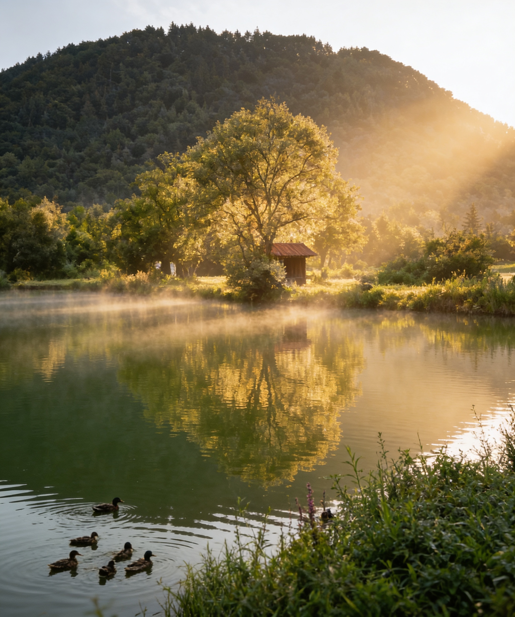 Šarišské rybníky a Cyklomost Sarus